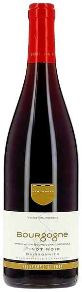 Vignerons de Buxy Bourgogne Pinot Noir Buissonnier