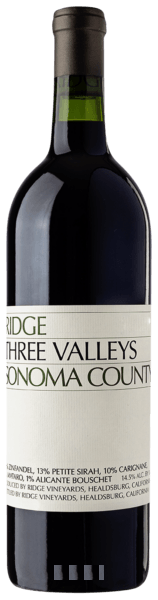 Ridge Vineyards Three Valleys