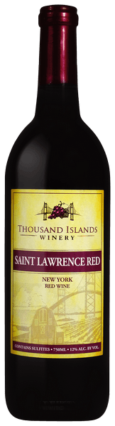 Thousand Islands Winery Saint Lawrence Red