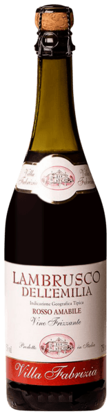 Villa Fabrizia Lambrusco dell'Emilia Frizzante Rosso Amabile