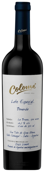 Colomé Bonarda Lote Especial