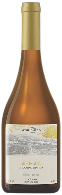 Vinícola Monte Castelo Monte Alba Sauvignon Blanc - Chenin Blanc