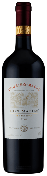 Cousiño Macul Don Matias Reserva Syrah