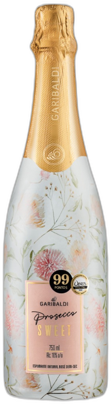 Garibaldi Prosecco Sweet Espumante Natural Rosé Demi-Sec