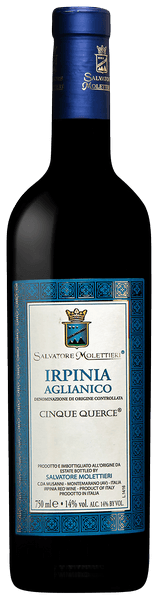 Salvatore Molettieri Cinque Querce Aglianico Irpinia