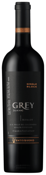 Grey (Glacier) Single Block Merlot