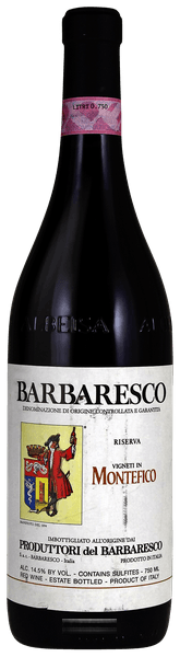 Barbaresco Riserva Montefico