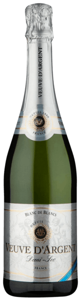 Veuve d'Argent Blanc de Blancs Demi-Sec