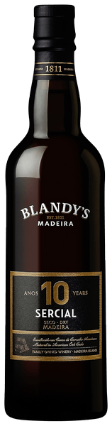 Blandy's 10 Year Old Sercial Madeira (Dry)