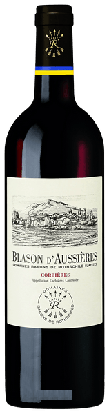 Château d’Aussières Blason d'Aussières Corbières2020