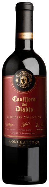Casillero del Diablo Legendary Collection Manchester United