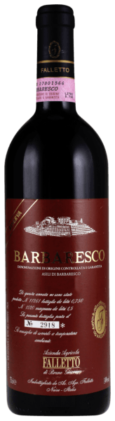 Bruno Giacosa Falletto Barbaresco Asili Riserva