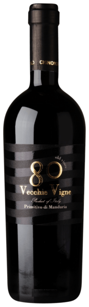 Cignomoro 80 Vecchie Vigne Primitivo di Manduria Old Vines