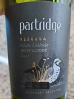 Viña Las Perdices Partridge Reserva Edición Limitada Petit Verdot